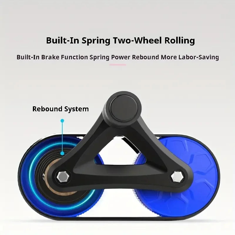 Stainless Steel Ab Roller Wheel for Core & Chest Training