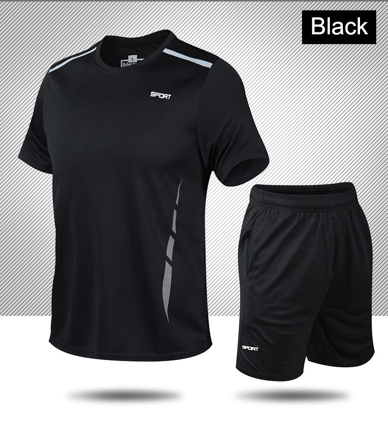 CHRLCK Men’s Quick-Dry Running & Outdoor Sports Set